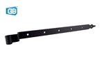 Gebr. Bodegraven bochtheng Rustica - 650mm - 40x5mm - zwart