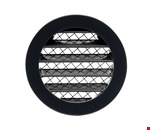 Nedco schoepenrooster - grofmazig - Ø125mm - antraciet - aluminium