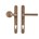 Dauby veiligheidsbeslag knop/kruk - Pure TOP + PH1920 - ruw brons - profielcilinder 92 mm