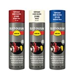 Rust-Oleum deklaag - Hard Hat - verkeersrood - 0.5l - spuitbus
