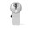 DOM dubbele cillinder - 333 Plura SKG2 ** - 35-45 mm - set a 3 stuks gelijksluitend - 333PLA131P3