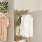 Menage confort h-plus Garderobehouders - antraciet/zilvergrijs