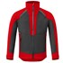 HAVEP 50531 Revolve softshell jas antraciet / rood - maat L
