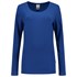 Tricorp T-Shirt - Casual - lange mouw - dames - koningsblauw - 3XL - 101010