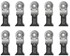 Fein zaagbladen [10st] - E-Cut universal - starlock - 44 x 60 mm