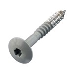 Hoenderdaal agaatgrijze hpl schroef - RVS-A2 - TX-20 - 4.8x38mm