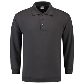 Tricorp polosweater boord - Casual - 301005 - donkergrijs - maat XXL