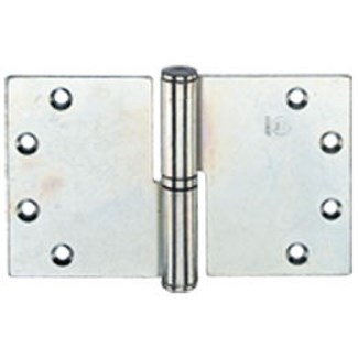 BSW kogelstiftpaumelle - 89x152x3 mm - BB 807 GV - draairichting 2