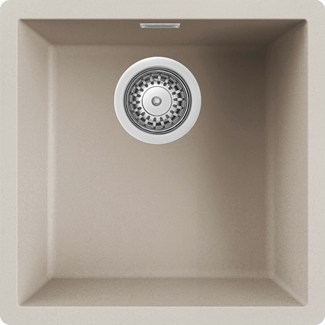 Reginox Messina 40 vlak+opbouw+onderbouw - Champagne