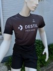 DESTIL/DEXIS Elite loopshirt - korte mouw - zwart