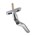 Winlock draairaamkruk - 0141-82-4 - verkropt - 8 mm - draairichting 2-3
