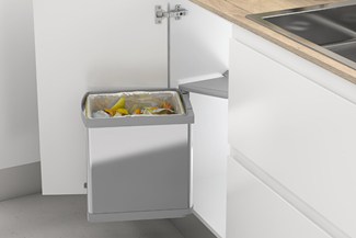 Menage confort afvaleenheid inox 23x38x35.3cm 20liter type d