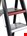 Altrex enkel oploopbare trap - Taurus - TGB 3 - max. werkhoogte 2,70 m - 1 x 3 treden