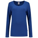 Tricorp T-Shirt - Casual - lange mouw - dames - koningsblauw - XL - 101010