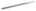 Bahco vijl plat - zonder hecht - 250 mm - Oberg kap - 1-106-010-1-0