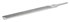 Bahco vijl plat - zonder hecht - 250 mm - Oberg kap - 1-106-010-1-0