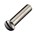 hulsmoer messing - vernikkeld - M4 x 22.5 mm