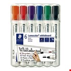 Staedtler whiteboard markers (6x) - Lumocolor 351 - kleur assorti