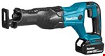 Makita accu reciprozaag - DJR186RTE - 18V - 2x5.0 Ah accu en snellader - in koffer