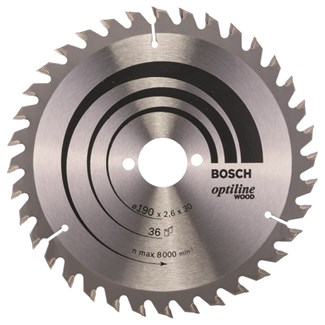 Bosch cirkelzaagblad - Optiline Wood
