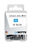 Witte torx bit [5x] - 1/4'' - T 30 - 25 mm 