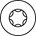 HECO TOPIX-plus schroeven - platkop verzinkt - 3,5x30 mm - Torx T-20 (HD20) - voldraad - 200 st
