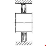 SKF afdichtingslamel z 201 (2-delig) skf