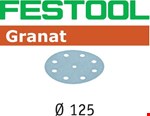 Festool Schuurschijf Granat Stf D125/9 P500 Gr/100