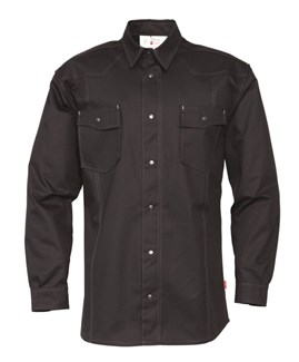 HAVEP hemd lange mouw - Basic - 1655 - zwart - maat 4XL