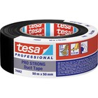 Tesa ducttape - PRO STRONG 74662 - 50mm x 50m - zwart