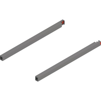 Blum Reling L+R  voor MERIVOBOX, 350mm  Kleur: Indium grijs