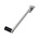 DX raam-valschaar met rol 102 mm aluminium RVS 102 AS