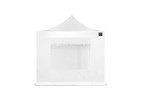 Grizzly zijwand RAAM - GO-WORK - 3 m - wit