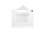 Grizzly zijwand RAAM - GO-WORK - 3 m - wit