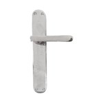 Dauby deurkruk op schild - Pure PHL"L+L" / P40 - wit brons - blind