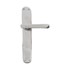 Dauby deurkruk op schild - Pure PHL"L+L" / P40 - wit brons - blind