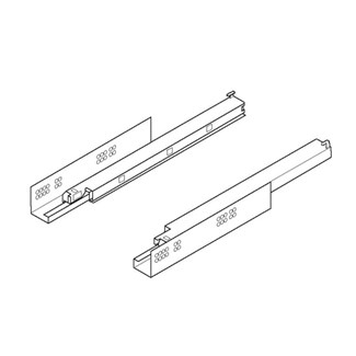 Blum Ladegeleiders Tandem plus 50kg 566H