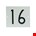Besbo huisnummerplaat - Nr.  16                       - aluminium 