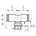 Legris - T-Inschroefkoppeling - vertikaal - 6 mm x 1/4" - BSPT - 3108 06 13
