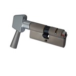 Nemef dubbele cilinder (wc) - special 35-35mm met knop - 114/7 - draairichting 2+3