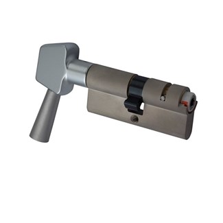 Nemef dubbele cilinder (wc) - special 35-35mm met knop - 114/7 - draairichting 2+3