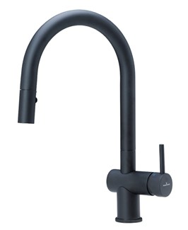 Reginox Flint Black keukenkraan gecoat - Pull-out