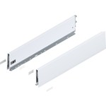 Blum MERIVOBOX zijkant K-hoogte, R+L, 600mm Kleur: zijdewit