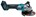Makita haakse accu slijpmachine - GA035GZ - 40V Max - 150mm - excl. accu en lader - met vastzetschakelaar - in doos