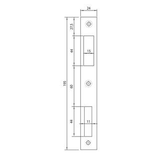 Nemef sluitplaat P9600/17