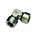 Legris - schroefkoppeling - haaks - 1/2" - BSPP - 0143 21 21