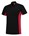 Tricorp Workwear 202002 Bi-Color unisex poloshirt Zwart Rood 4XL