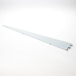 Element drager dubbel - wit - 57 cm - 2-haaks