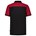 Tricorp Workwear 202006 Bicolor Naden unisex poloshirt Zwart Rood L
