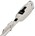 Makita accu steelstofzuiger - CL114FDWIX - 12 V Max - ivoorwit - met ingebouwde 2,0 Ah accu - lader in doos